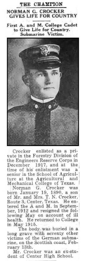Norman G. Crocker — obituary